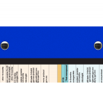 WhiteCoat Clipboard® - Blue Ovarian/Adnexal Sonography Edition